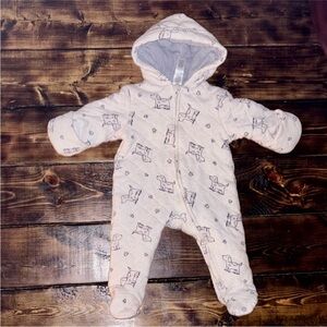 Little Me Quilted Baby Bunting